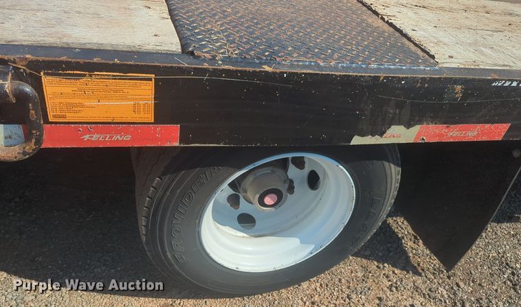 image for item EQ2149 2021 Felling FT-45-2TA tilt deck equipment trailer