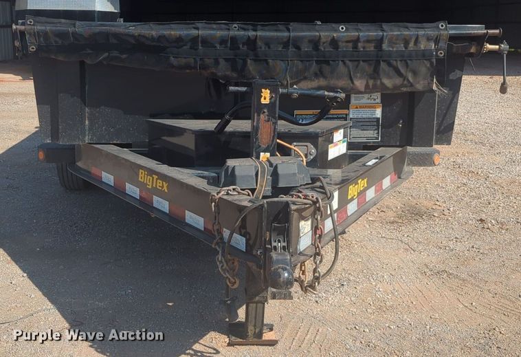 image for item EQ2150 2020 Big Tex 14LP-14BK6SIRPD dump trailer