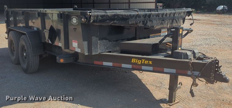 image for item EQ2150 2020 Big Tex 14LP-14BK6SIRPD dump trailer
