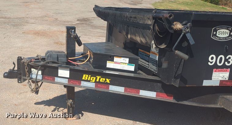image for item EQ2150 2020 Big Tex 14LP-14BK6SIRPD dump trailer