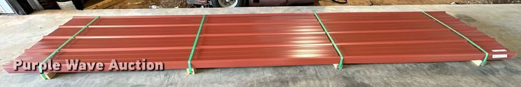 image for item IB9492 (100) sheets of metal siding/roofing 