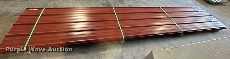 image for item IB9492 (100) sheets of metal siding/roofing 