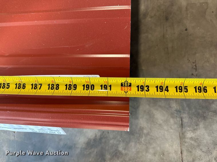 image for item IB9492 (100) sheets of metal siding/roofing 
