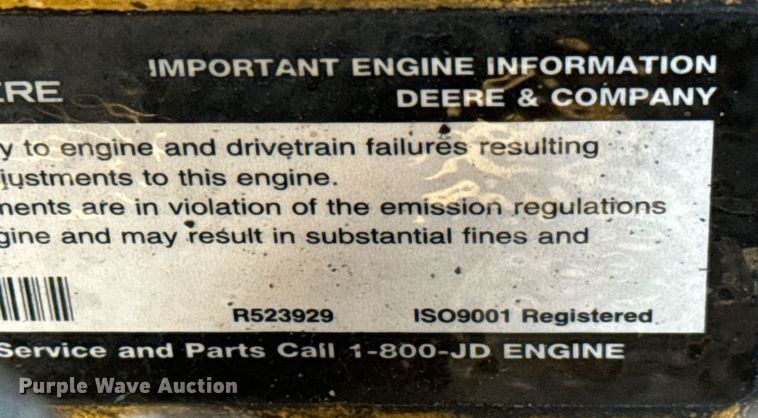 image for item IE9065 2011 John Deere 310SJ backhoe