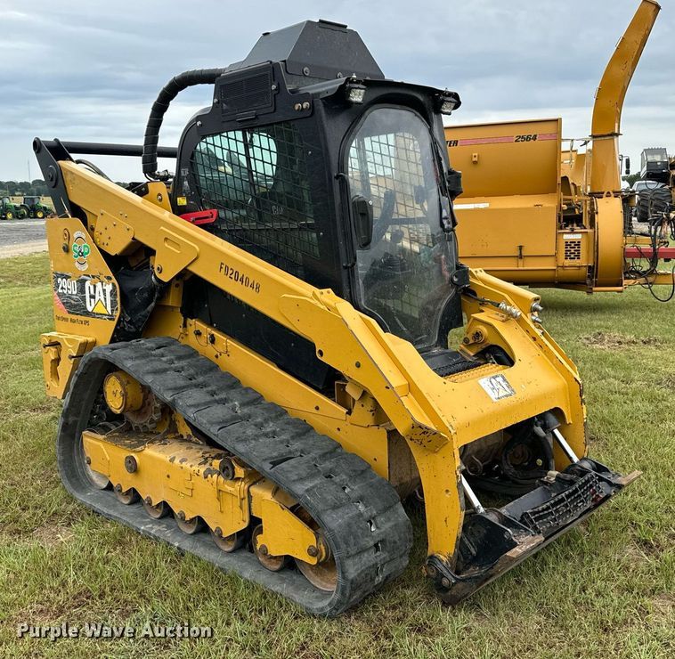 image for item IE9068 2018 Caterpillar  299D2 tracked skid steer loader