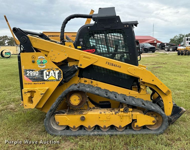 image for item IE9068 2018 Caterpillar  299D2 tracked skid steer loader