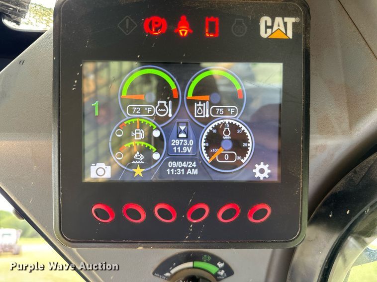 image for item IE9068 2018 Caterpillar  299D2 tracked skid steer loader