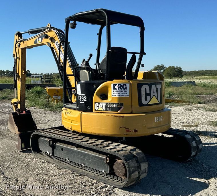 image for item IE9083 2016 Caterpillar  305E2 CR mini excavator