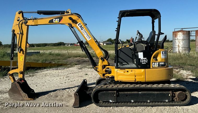 image for item IE9083 2016 Caterpillar  305E2 CR mini excavator