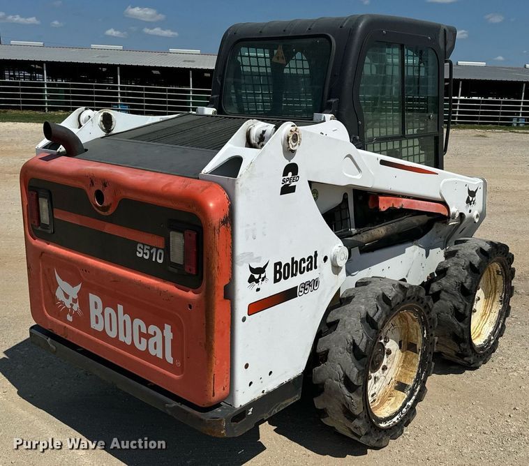 image for item IE9110 2014 Bobcat S510 skid steer loader