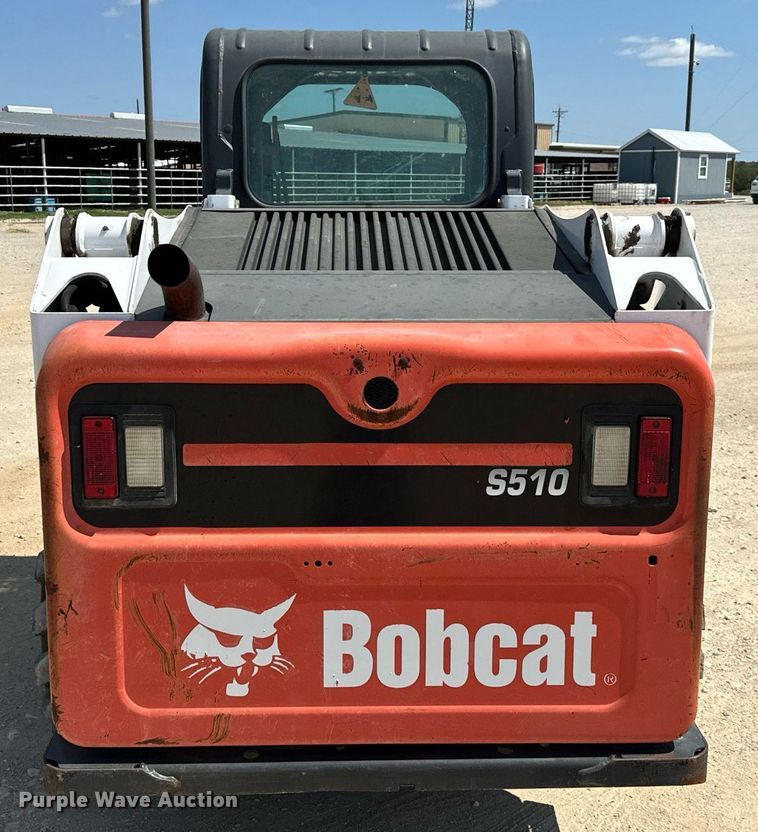 image for item IE9110 2014 Bobcat S510 skid steer loader
