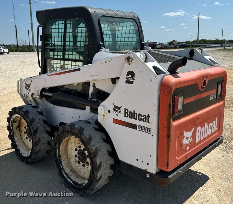 image for item IE9110 2014 Bobcat S510 skid steer loader