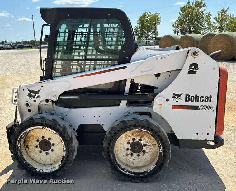 image for item IE9110 2014 Bobcat S510 skid steer loader