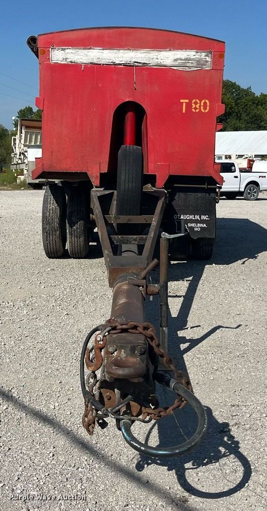 image for item LC9041 1995 Schien Equipment end dump pup trailer