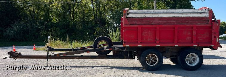 image for item LC9041 1995 Schien Equipment end dump pup trailer