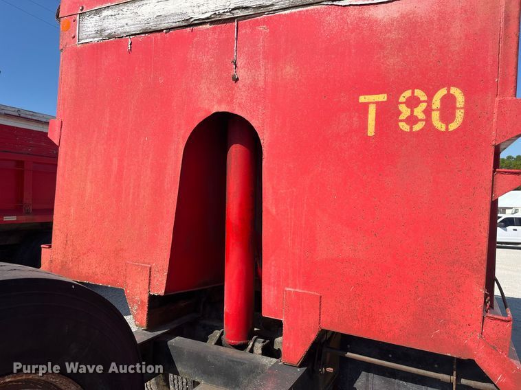 image for item LC9041 1995 Schien Equipment end dump pup trailer