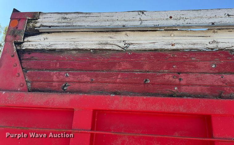 image for item LC9041 1995 Schien Equipment end dump pup trailer