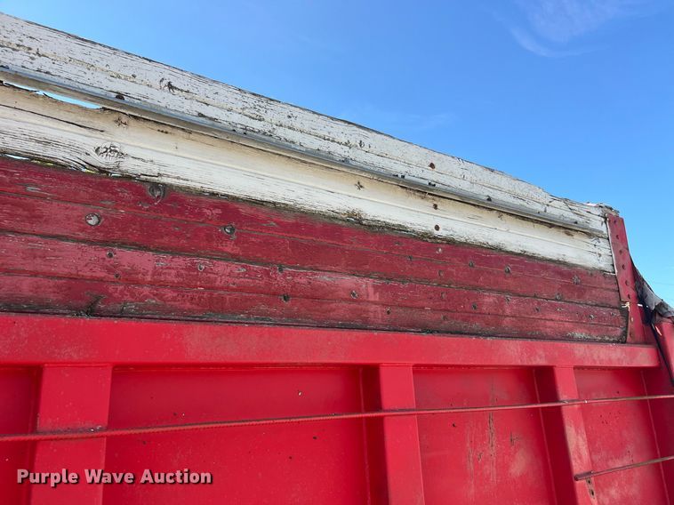 image for item LC9041 1995 Schien Equipment end dump pup trailer