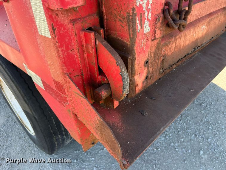 image for item LC9041 1995 Schien Equipment end dump pup trailer