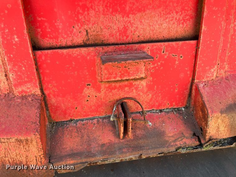 image for item LC9041 1995 Schien Equipment end dump pup trailer