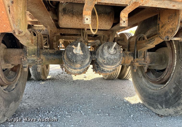 image for item LC9041 1995 Schien Equipment end dump pup trailer