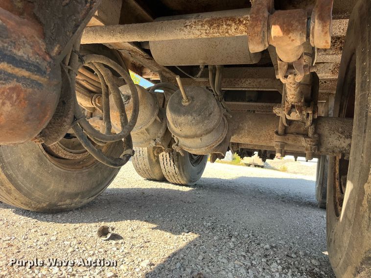 image for item LC9041 1995 Schien Equipment end dump pup trailer