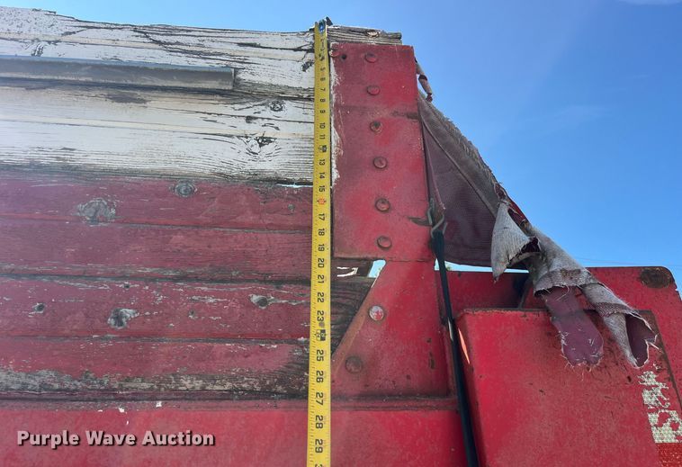 image for item LC9041 1995 Schien Equipment end dump pup trailer