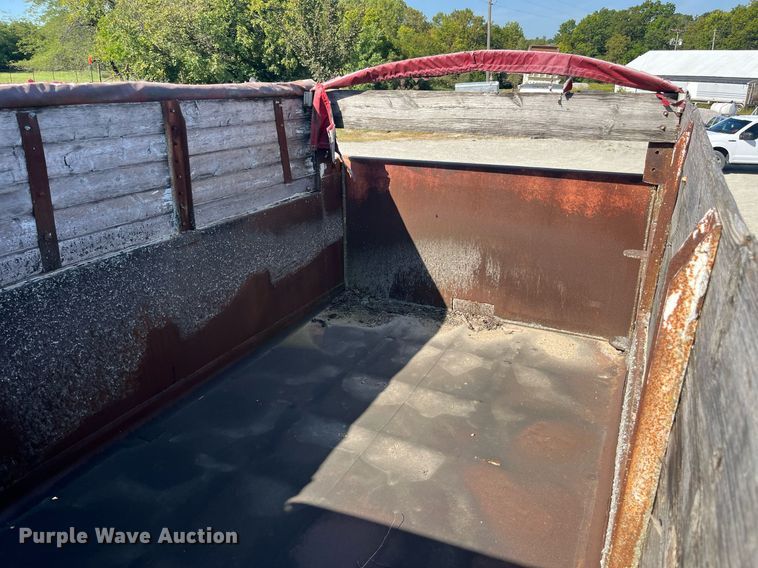 image for item LC9041 1995 Schien Equipment end dump pup trailer