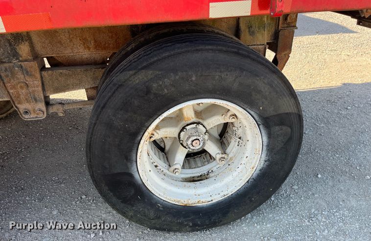 image for item LC9041 1995 Schien Equipment end dump pup trailer