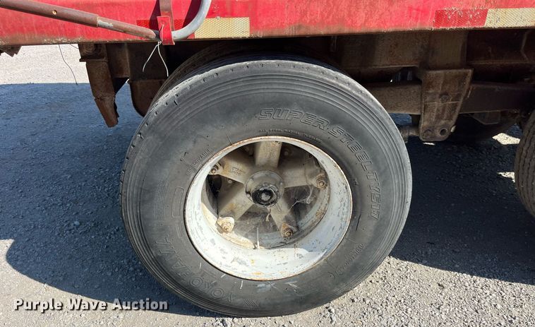 image for item LC9041 1995 Schien Equipment end dump pup trailer