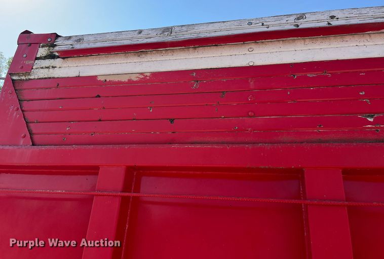 image for item LC9042 1995 Schien Equipment end dump pup trailer