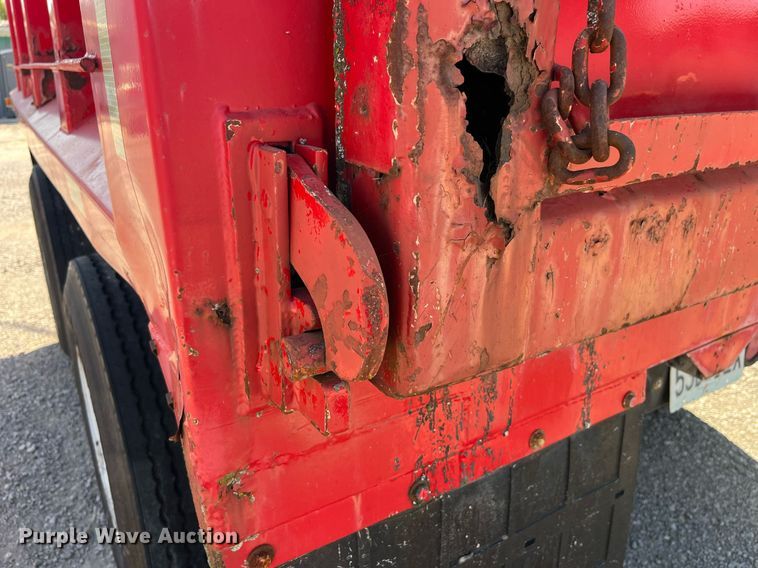 image for item LC9042 1995 Schien Equipment end dump pup trailer