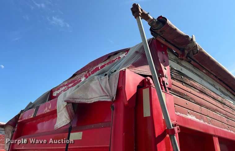 image for item LC9042 1995 Schien Equipment end dump pup trailer