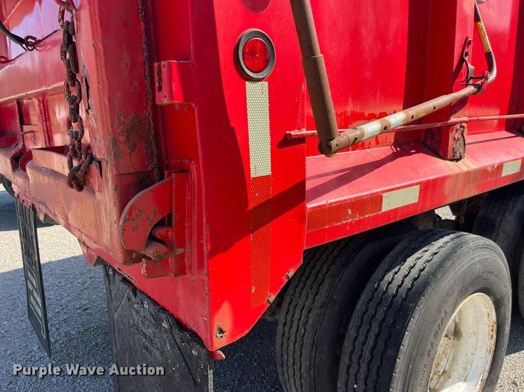 image for item LC9042 1995 Schien Equipment end dump pup trailer