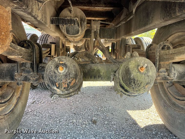 image for item LC9042 1995 Schien Equipment end dump pup trailer