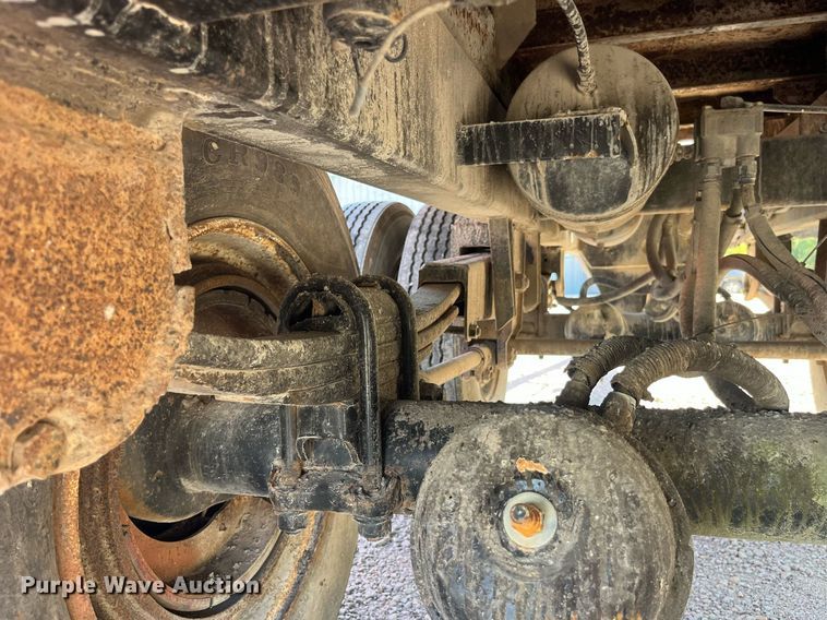 image for item LC9042 1995 Schien Equipment end dump pup trailer