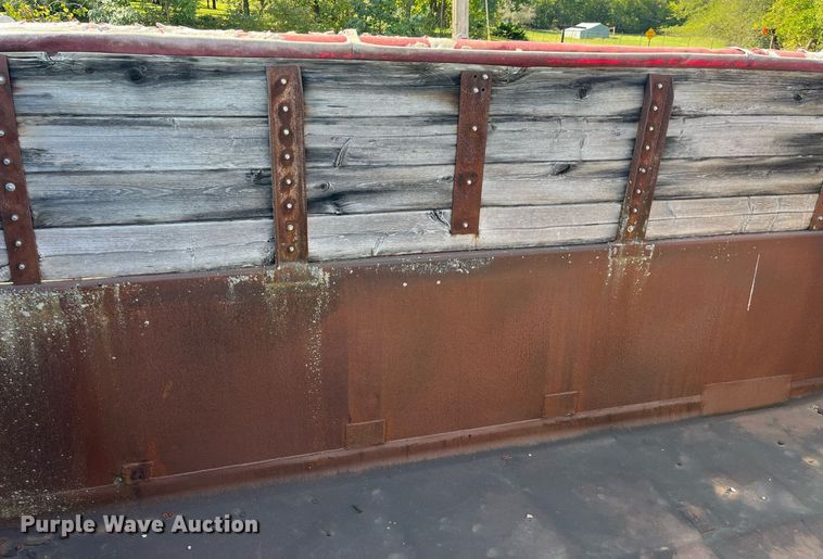 image for item LC9042 1995 Schien Equipment end dump pup trailer