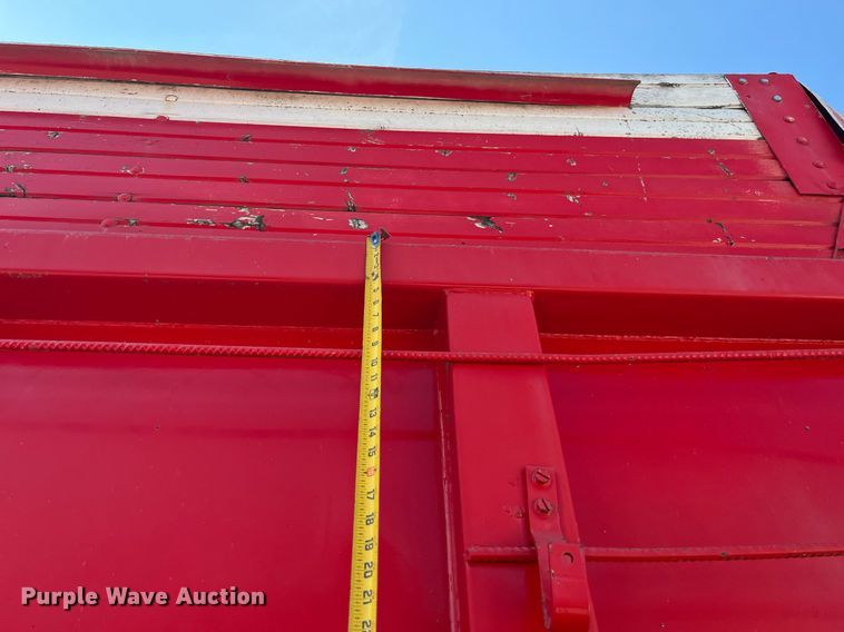 image for item LC9042 1995 Schien Equipment end dump pup trailer