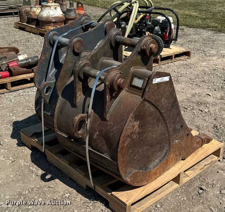 image for item LC9057 (2) backhoe buckets