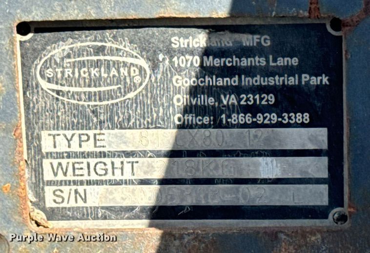 image for item LC9057 (2) backhoe buckets