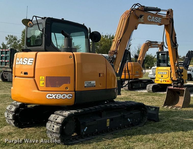 image for item LC9061 2020 Case  CX80C excavator