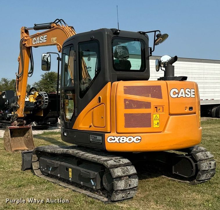 image for item LC9061 2020 Case  CX80C excavator