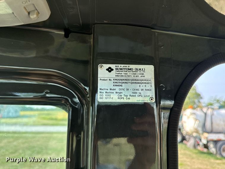 image for item LC9061 2020 Case  CX80C excavator