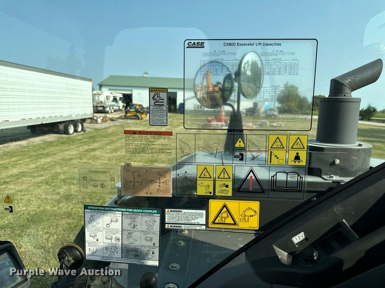 image for item LC9061 2020 Case  CX80C excavator