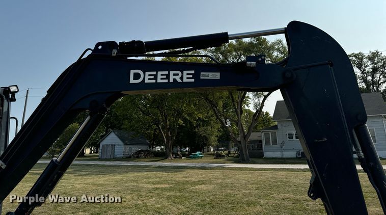 image for item LC9062 2016 John Deere 50G mini excavator