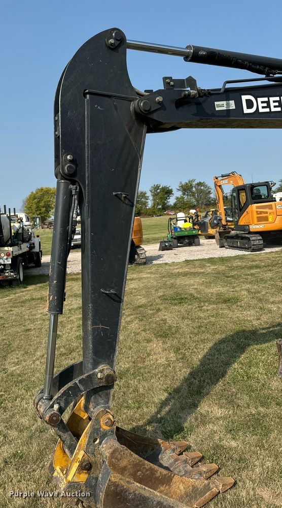 image for item LC9062 2016 John Deere 50G mini excavator