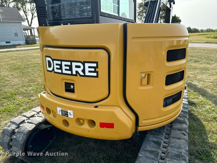 image for item LC9062 2016 John Deere 50G mini excavator