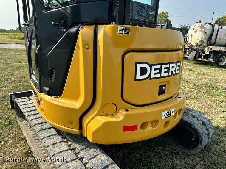 image for item LC9062 2016 John Deere 50G mini excavator