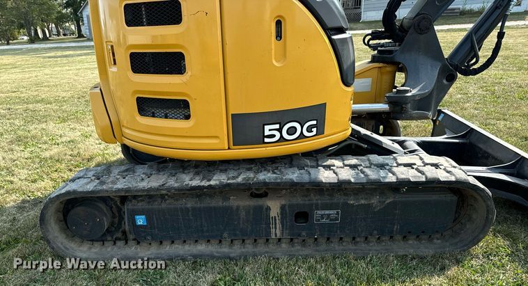 image for item LC9062 2016 John Deere 50G mini excavator