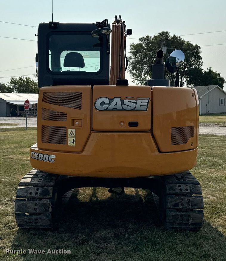 image for item LC9063 2017 Case CX80C mini excavator